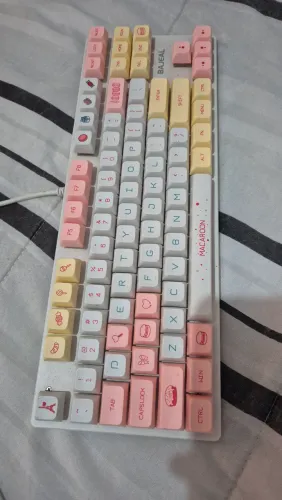 Teclas para teclado mecânico Macarons