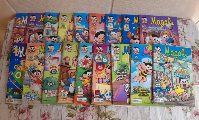 Coleção de Gibis "Magali" - 18 Exemplares