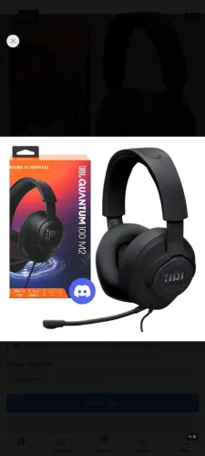 Fone De Ouvido Jbl Quantum 100m2 Gamer Over-ear Com Microfon