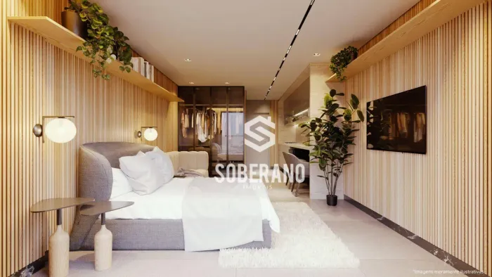 Flat com 1 dormitório à venda, 27 m² por R$ 506.624,87 - Jardim Oceania - João Pessoa/PB