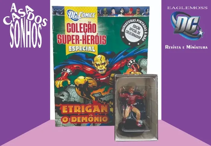 Coleçao de Miniaturas DC Eaglemoss Etrigran - Especiaç