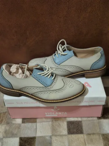 Oxford Violanta shoes 36. Como novo