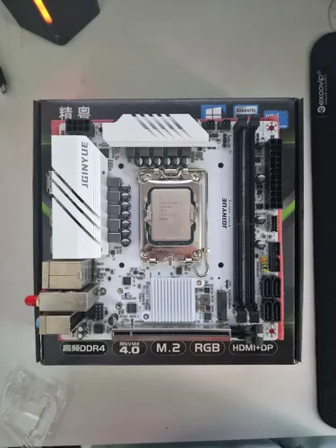 Placa Mãe B760I Jginyue DDR4 ITX LGA1700 I3 I5 I7 I9