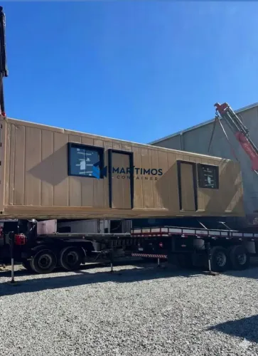 Container Maritimo com duas kitinetes