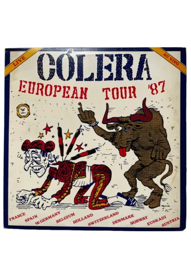 LP Colera - European tour ? 87