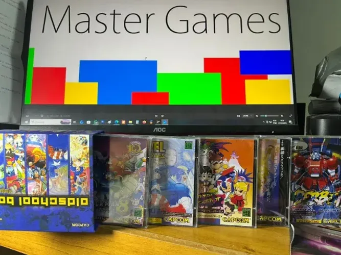 Box Oldschool Vol 7 Sega Saturn Prensado