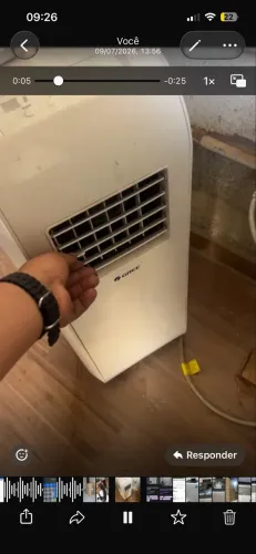 Ar condicionado portátil 12mil BTUS