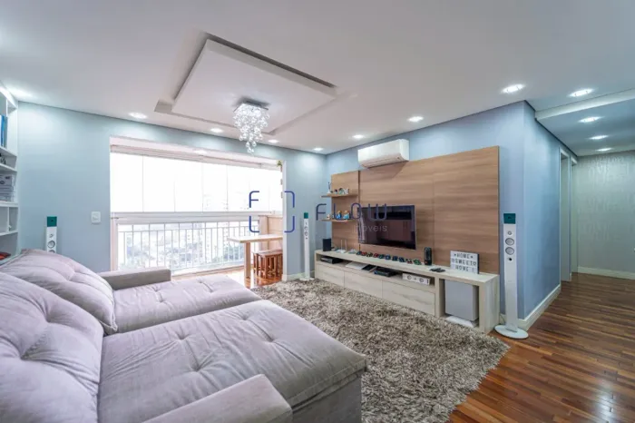 Apartamento Para Venda Vila Campestre, 3 Quartos, 1 Suíte, 2 Vagas, 90m² - (condomínio Cin