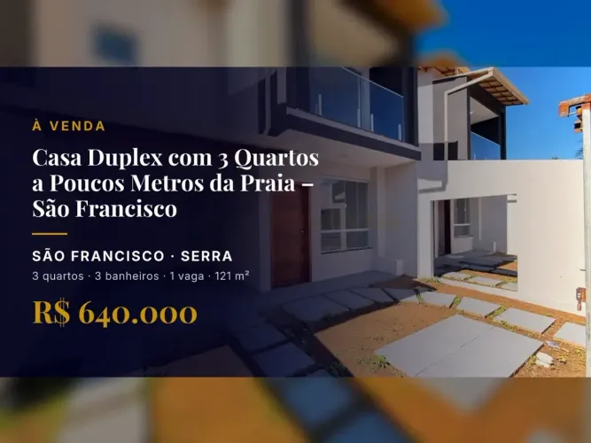 Casa Moderna em São Francisco: 3 Quartos e Suíte com Varanda!