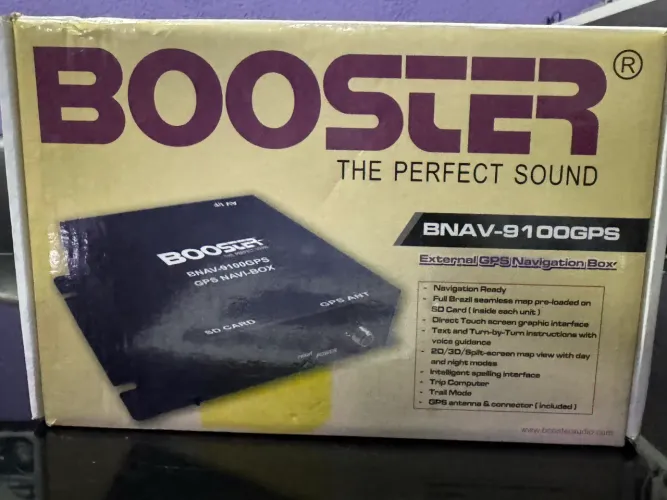 Módulo gps com cabo manual novo boss na oferta só 20,00