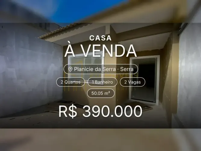 Venha conhecer sua nova casa em Planície da Serra! Oportunidade única.
