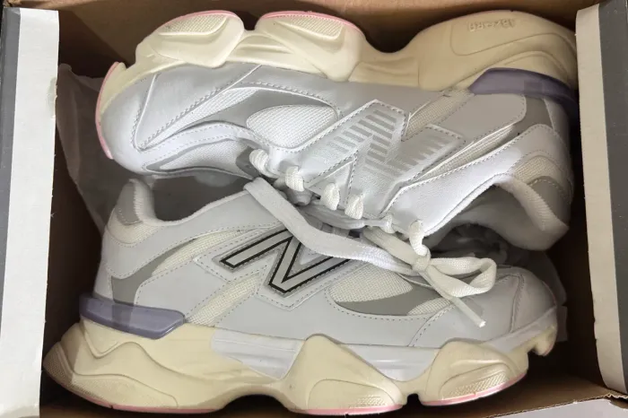 Tênis new balance 9060 linha premium novo acabamento de alta qualidade