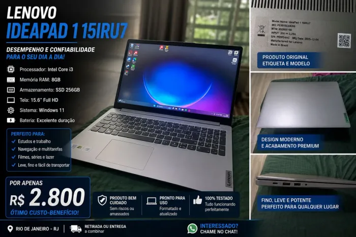 Notebook Lenovo 