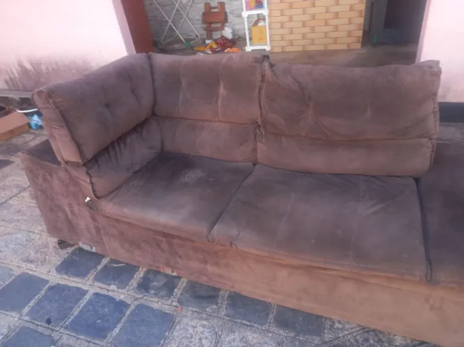 sofa 3 lugares usado retirada águas belas são jose dos pinhais