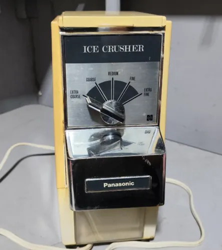 Triturador De Gelo Elétrico Anos 70 Panasonic Raro Funcionando.