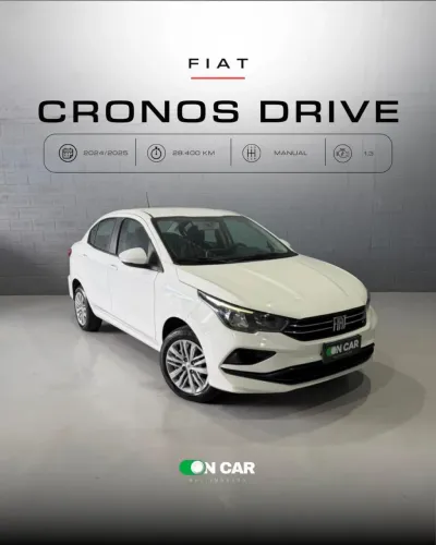Fiat Cronos Drive 1.3 8V Flex 2025