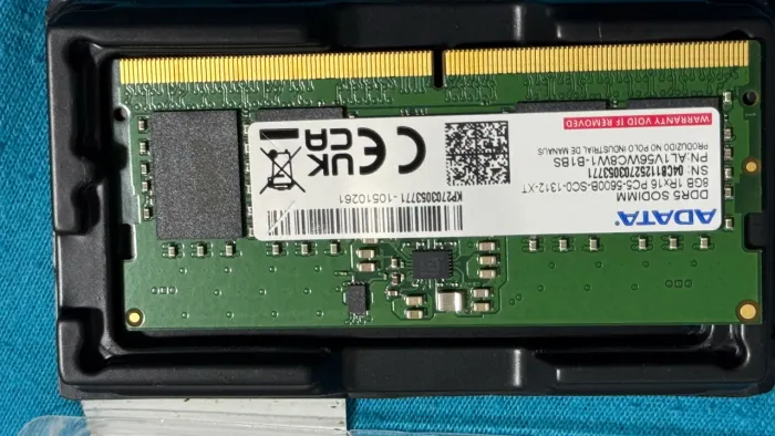 Memória ram 8 gb,DDR5 5600mhz
