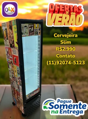 Cervejeira Expositora de Bebidas