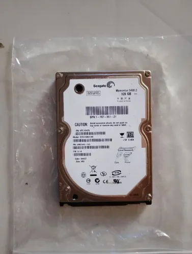 HD 120 GB funcionando