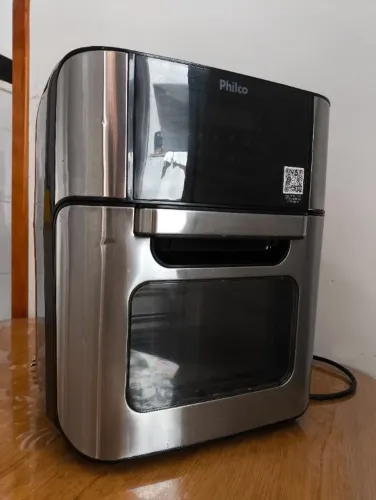 Fritadeira Elétrica Sem Óleo Air Fryer Oven Philco 12L PFR2200 Preta