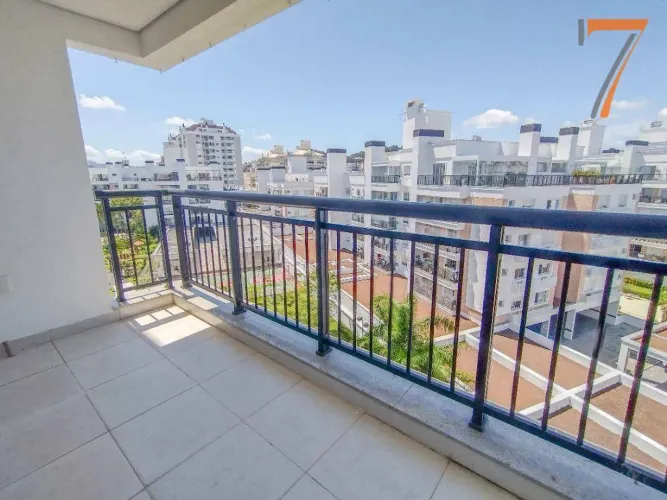 Apartamento com 2 dormitórios para alugar, 83 m² por R$ 5.333,24/mês - Abraão - Florianópo