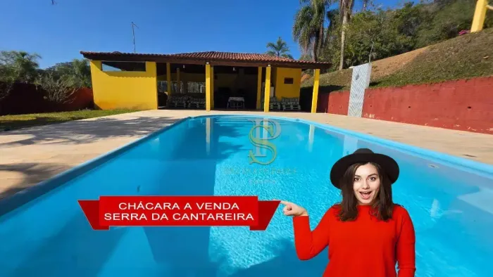 Chácara com 3 dormitórios à venda, 2100 m² por R$ 890.000,00 - Serra da Cantareira - Mairi