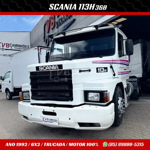 SCANIA 113H 360 1992 | 6X2 | TRUCADA | MOTOR 100%