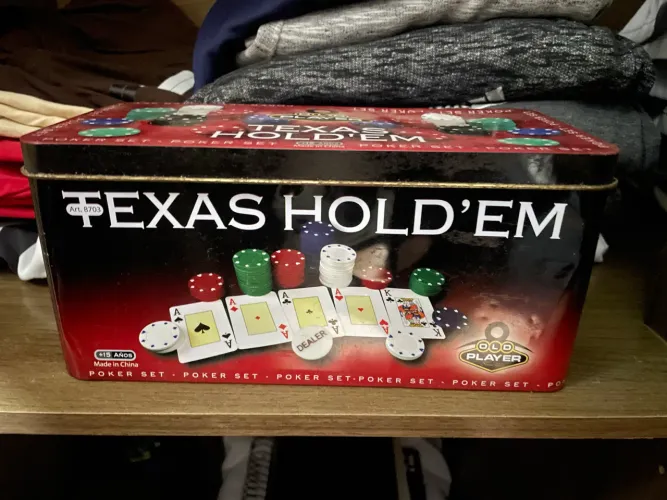 Jogo de poker Texas Hold'em completo