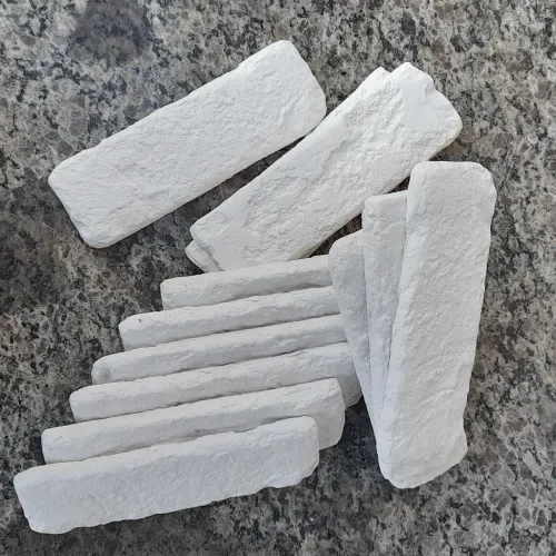 200 Tijolinho de gesso para decoração