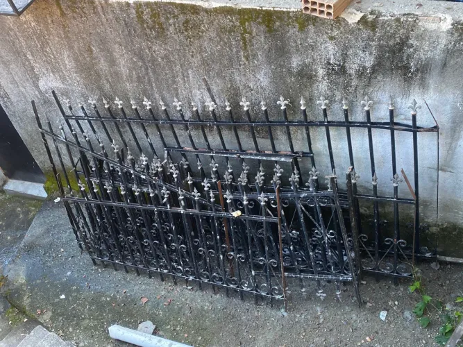 Grade para fechamento de terraço 