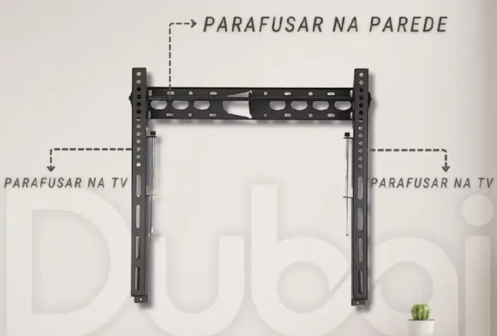 SUPORTE PARA TV MODELO PAINEL E PAREDE DE 32 A 75 POLEGADAS 