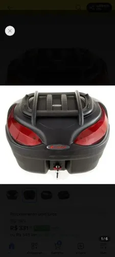 Baú 48L para moto