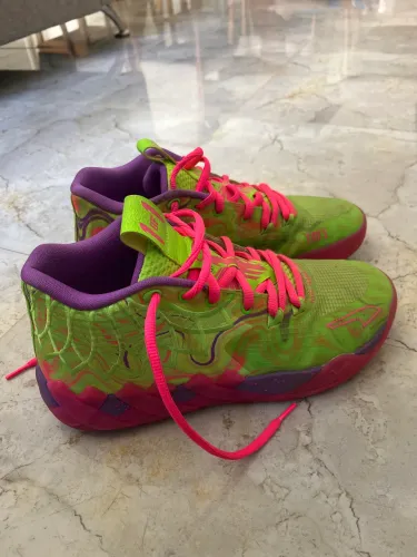 Tênis de basquete lamelo usado 1 vez