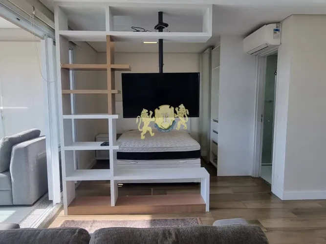 Flat para alugar no Campo Belo - Edifício Viaza 400