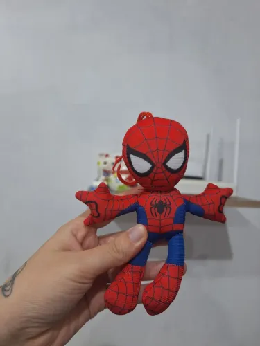 Mini boneco de pelúcia Homem aranha super herói