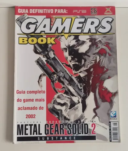 Revista Gamers Book Metal Gear Solid 2