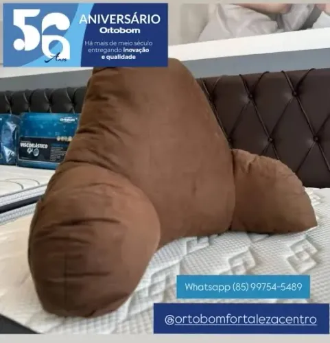 Almofada encosto para amamentação