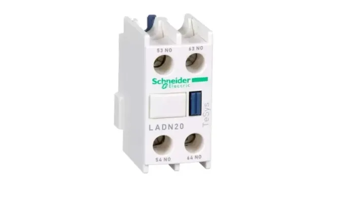 Bloco De Contato Auxiliar Frontal Ladn20 2na Schneider