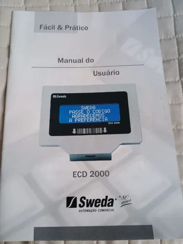 LEITOR CÓDIGO DE BARRAS Sweda