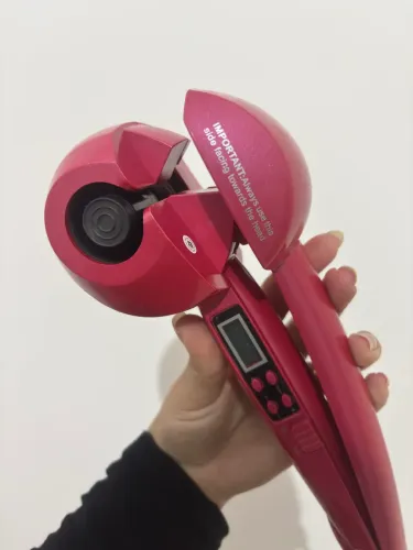 Modelador De Cachos Cabelo Com Visor Lcd Bivolt Professional