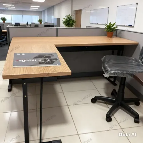 MESA L SEM GAVETA 150X150X60 ENTREGAMOS COM FRETE                                         