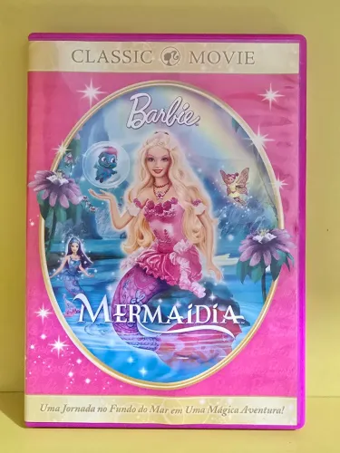 DVD Barbie Mermaidia com Jogos