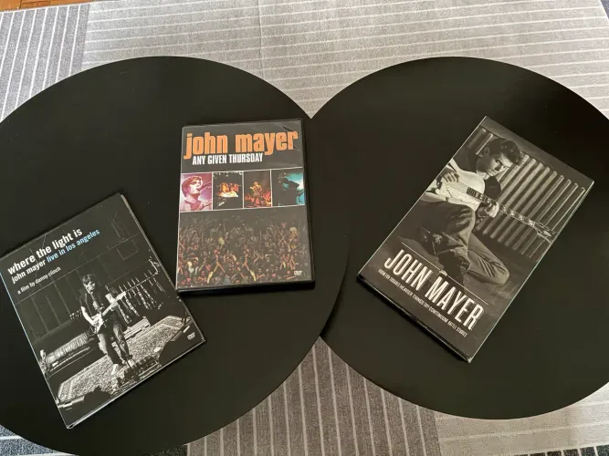 Coleção Cd e DVDs - John Mayer - Boxset + Any Given Thursday + Where The Light Is