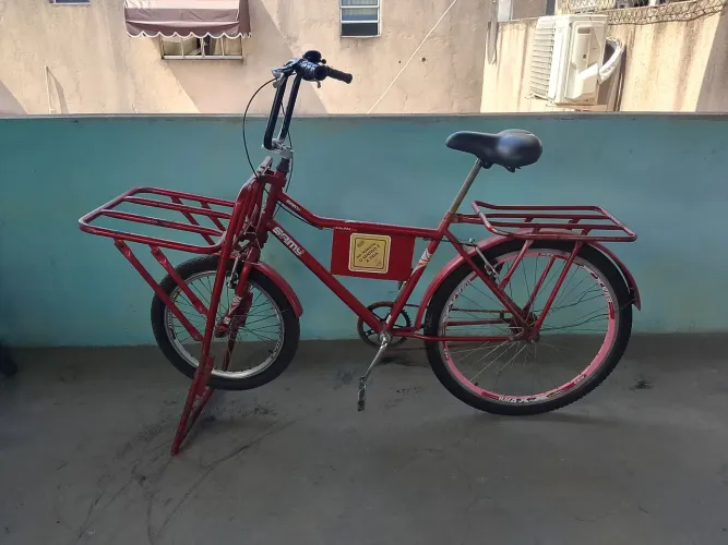 Bicicleta cargueira é só pegar e andar