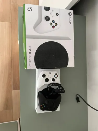Xbox Series S 512GB + 2 Controles, Caixa e Cabos Originais