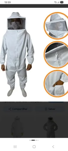 Epi roupa de tirar abelha