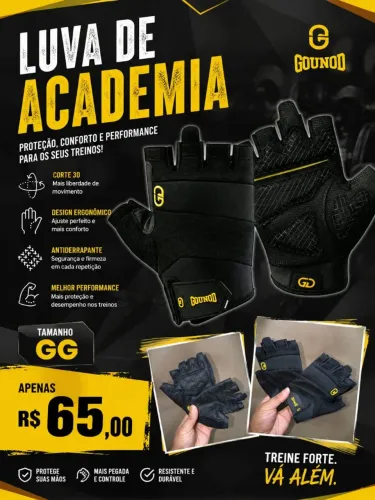 VENDO LUVA DE ACADEMIA / BOLSA PRA GARRAFA TÉRMICA