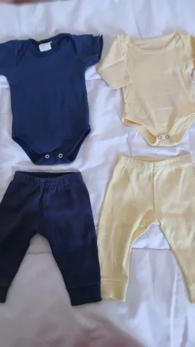 Lot de roupas RN e P usadas