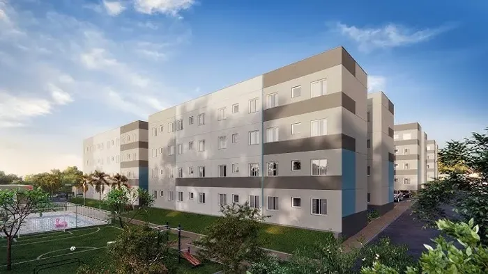 Apartamento 2 quartos Éden 40m² - Resid. Paradiso I - Direto com o proprietário- R$235.000