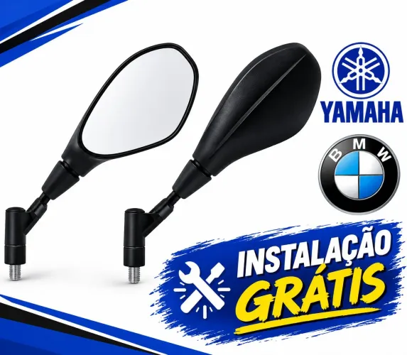 Retrovisor de BMW com rosca Yamaha
